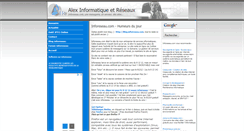 Desktop Screenshot of inforeseau.com