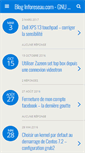 Mobile Screenshot of blog.inforeseau.com