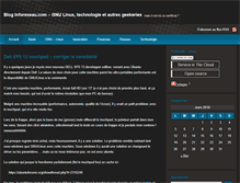 Tablet Screenshot of blog.inforeseau.com